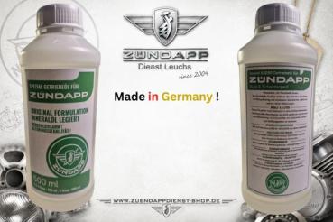 Zündapp Spezial Getriebe Öl SAE 80 mild legiert mineralöl 500ml - Made in Germany !